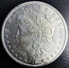 本物　モルガンダラー銀貨 1884年 1882年 2枚セット 2025年最新】1884年 1ドル銀貨の人気アイテム - メルカリ