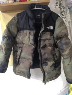 THE NORTH FACE 迷彩ダウンコート 140