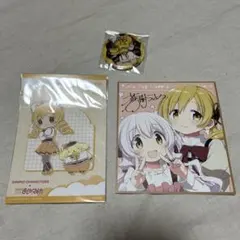 まどマギ 百江なぎさ 巴マミ アクリルスタンド カードセット 箔押し