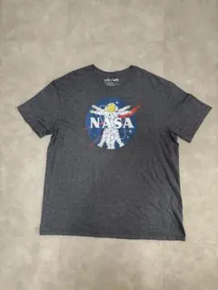 NASA print design crew neck Tshirt
