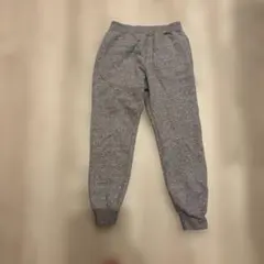 UNIQLOユニクロボアスウェットグレー 長ズボン ウエストゴム150cm極暖