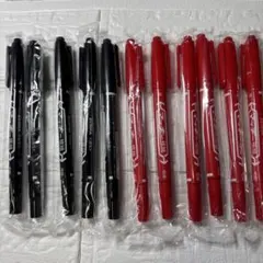 【新品】ゼブラ 油性マーカー 黒色5本/赤色6本 計11本セット