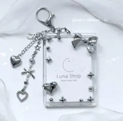 トレカケースデコ キーホルダー レジンデコ 硬質ケース 韓国風 y2k