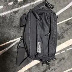 Coleman ボディバッグ ウエストポーチ ブラック
