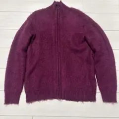 Needles 馬海毛針織拉鍊開襟外套 23AW