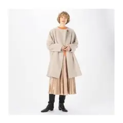 【極美品】トゥモローランドボールジイ　ウールボア ステンカラーコート　S 楽天市場】【SALE／30%OFF】ウールボア ステンカラーコート Ballsey