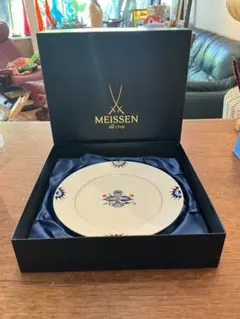 ◆美品◆ Meissen ノーブルブルー デザートプレート 箱付き マイセン ◇美品◇ Meissen ノーブルブルー デザートプレート 箱付き マイセン