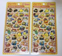 【正規品、新品、未開封】 ぴよりんと旅する東海道 ボンボンドロップシール 2枚