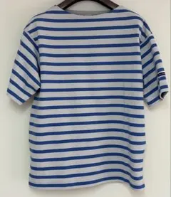 ヘリーハンセン　青とグレーボーダー　半袖Tシャツ　Ｌサイズのサムネイル