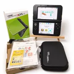 Newニンテンドー3DS LL ライム×ブラック 完品 動作確認済み