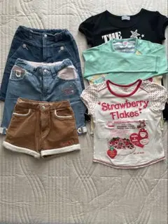 メゾピアノ/エンジェルブルー/ポンポネット サイズ110〜150計11点セット