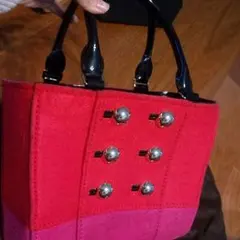 最終値下げ★ケイトスペードフェルトバッグ