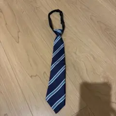 ネイビー ストライプ ネクタイ 調整可能