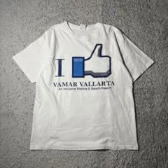 ヴィンテージ　企業ロゴ　tシャツ ユニセックス　00s ホワイト　デカデザインのサムネイル