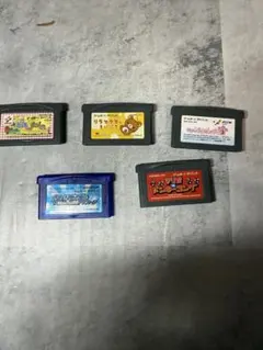 GBA ソフト 5本 まとめ売り