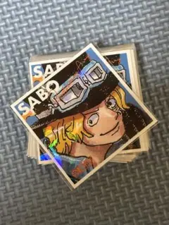 ワンピース ONEPIECE 最強ジャンプ 5月号 ホロステッカー サボ