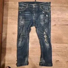 超美品 人気モデル】 DSQUARED2 Skater ビッグタグ 黒 44 - メルカリ