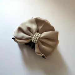 【未使用】リボンヘアクリップ