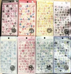 正規品 ボンボンドロップシール サンリオ 文字 8種セット【新品・未