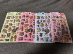 AIモンスターシール　 イタリアンブレインロット風シール ４枚セット