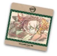 鬼滅の刃 キャラクター絵巻カフェ　ドリンク注文特典　竈門炭治郎　コースター