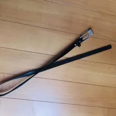 レザー製黒ベルト