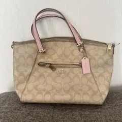 COACH ショルダーバッグ ベージュ