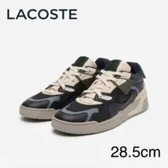 ラコステ LTコート スニーカー 28.5 紺色　ネイビー　ワニ