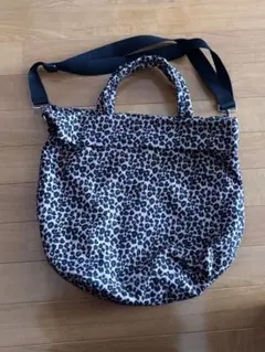2WAYヒョウ柄バッグ