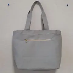 メンズのかたにも‼️11号帆布グレー キャンバストートバッグ