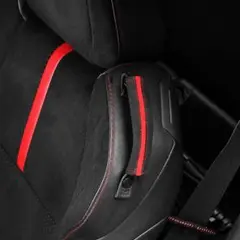 GR86 BRZ ZN8 ZD8 アルカンターラ シートベルトホルダー レッドのサムネイル