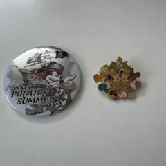 Disney 缶バッチ ピンバッチ