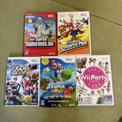 ◎【バラ売りも可】Wii ソフト まとめ売り マリオ、Wii partyなど