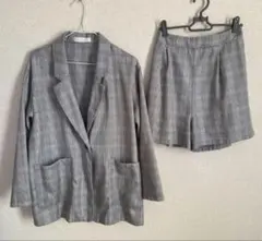 CECIL McBEE レディース　セットアップ　チェック柄