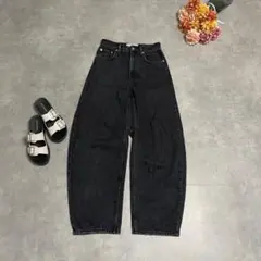 Curensology &RC カーヴィーデニムパンツ ブラック 36 美品 - メルカリ