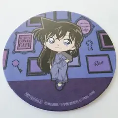 名探偵コナン 毛利蘭 公式アプリ 場面写　缶バッジ　4点セット 名探偵コナン コナン公式アプリ 缶バッジ 蘭セット 名探偵コナン公式