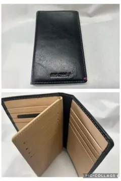 新品未使用　モノコムサ　カードケース　本革製