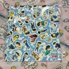 バッグ 江戸川コナン 巾着　名探偵コナン 連載30周年記念カフェ