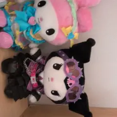 マイメロディ クロミ ぬいぐるみ2個セット