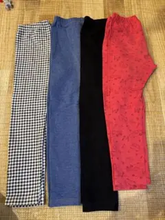 ユニクロ　レギンスパンツ 10分丈　110