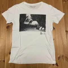 USA製 Photogenique スニーカーグラフィックTシャツ 白サイズM