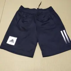 adidas AEROREADY ネイビー ハーフパンツ