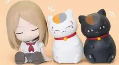 夏目友人帳 肩ズンFig. レイコ ニャンコ先生 黒ニャンコ フィギュアセット