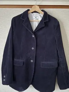 ユニクロ×INESコラボ　コーデュロイジャケット　ネイビー