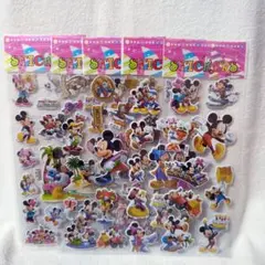 ミッキーマウス ステッカーシール 5点セット