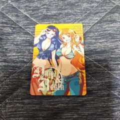 ONEPIECE(ワンピース) キャラメルポップコーンカード ナミ&ロビン