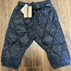 F.O.KIDS ブラック キルティングパンツ 80