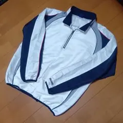 SPALDING ハーフジップナイロンジャケット