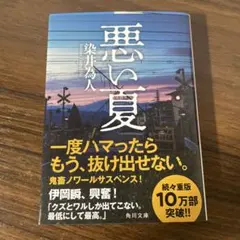 悪い夏 染井為人 角川文庫