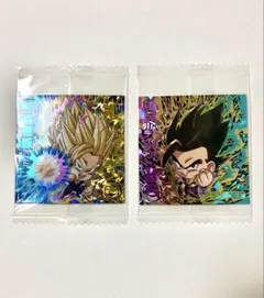 ドラゴンボール　シールウエハース　超サイヤ人孫悟飯　アルティメット孫悟飯　計2枚